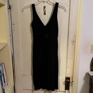 Enfocus Studio Black Midi Dress